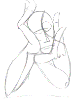 Picture of thinking man